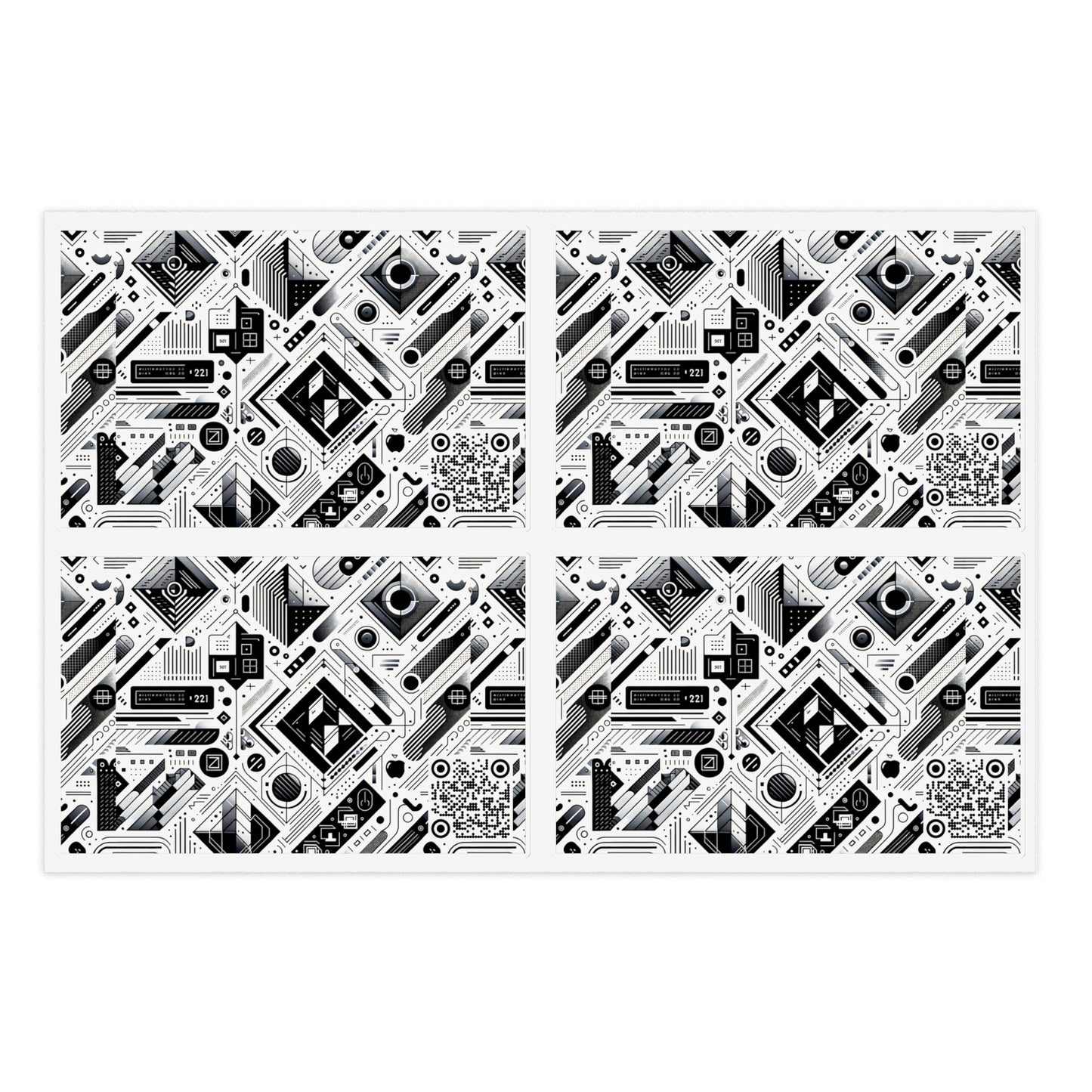 Tech Minimalism Minimalist Tech Sticker Sheets - 8404 Design-72