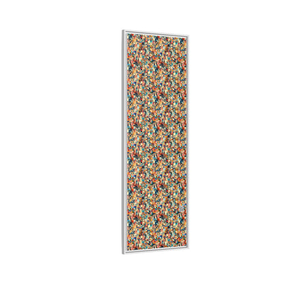 Digital Artistic Expression Artistic Streetwear Matte Canvas, Framed (multi-Color) - 8404 Design-46 B