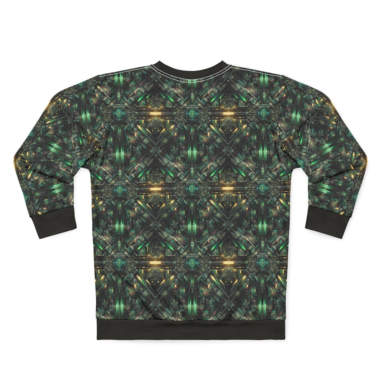 Tech Noir Graphics Tech-Inspired Streetwear Sweatshirt - 8404 Design-56