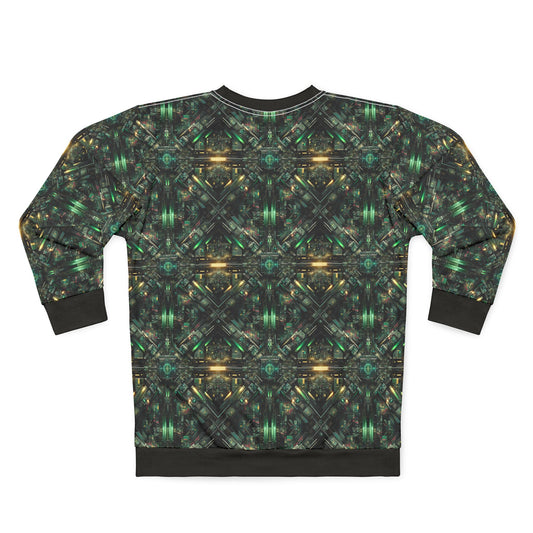 Tech Noir Graphics Tech-Inspired Streetwear Sweatshirt - 8404 Design-56
