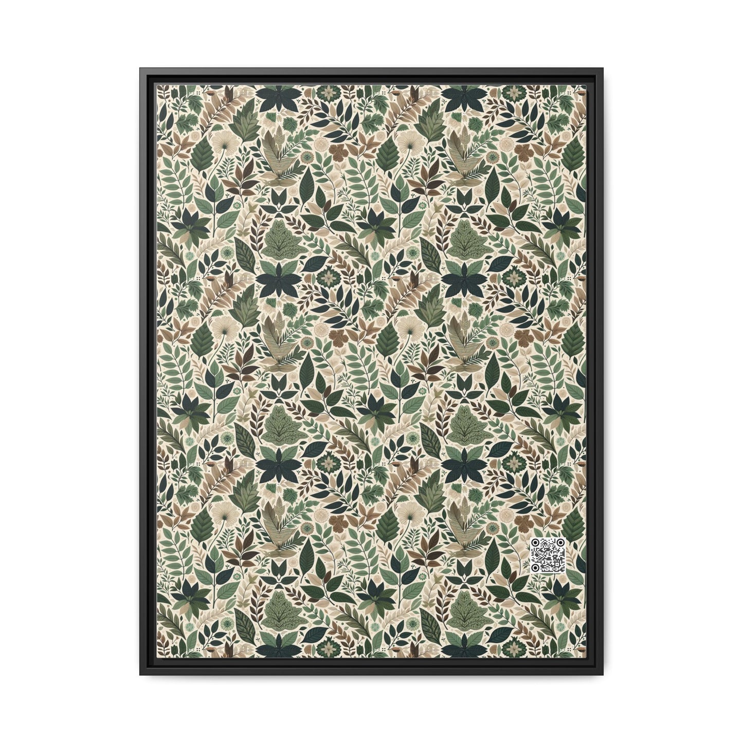 Streetwear Sustainability Environmentally Conscious Streetwear with a Natural Aesthetic Matte Canvas, Framed (multi-color) - 8404 Design-57 A