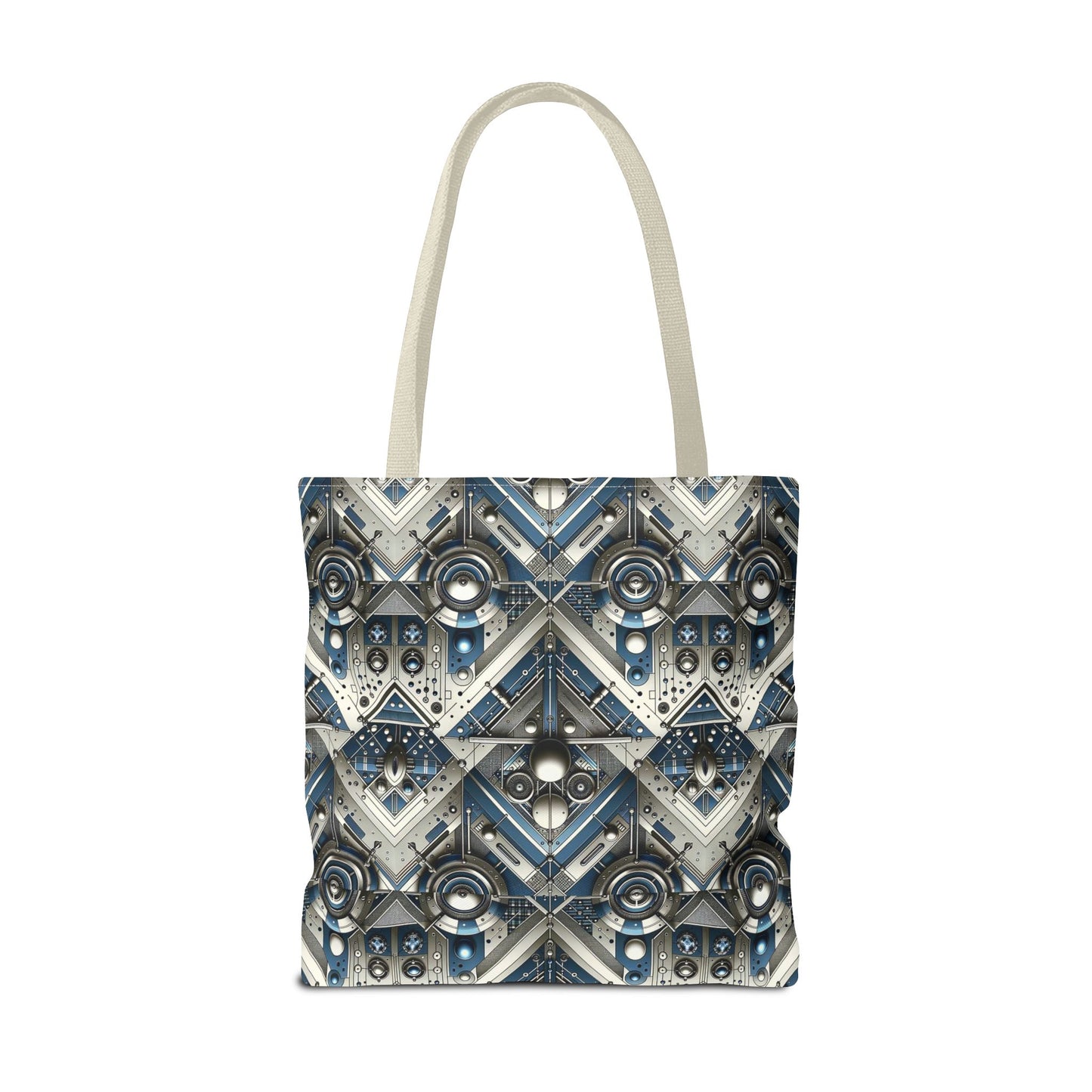 Tech Utility Fusion Tech-Forward Utility With a Futuristic Edge Tote Bag - 8404 Design-63
