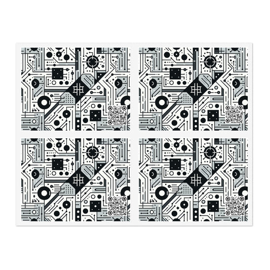 Digital Minimalism Minimalist Tech Sticker Sheets - 8404 Design-48