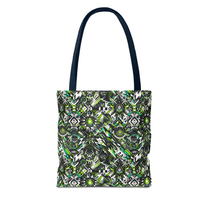 Graffiti Tech Fusion Bold Streetwear Fusion Tote Bag - 8404 Design-50