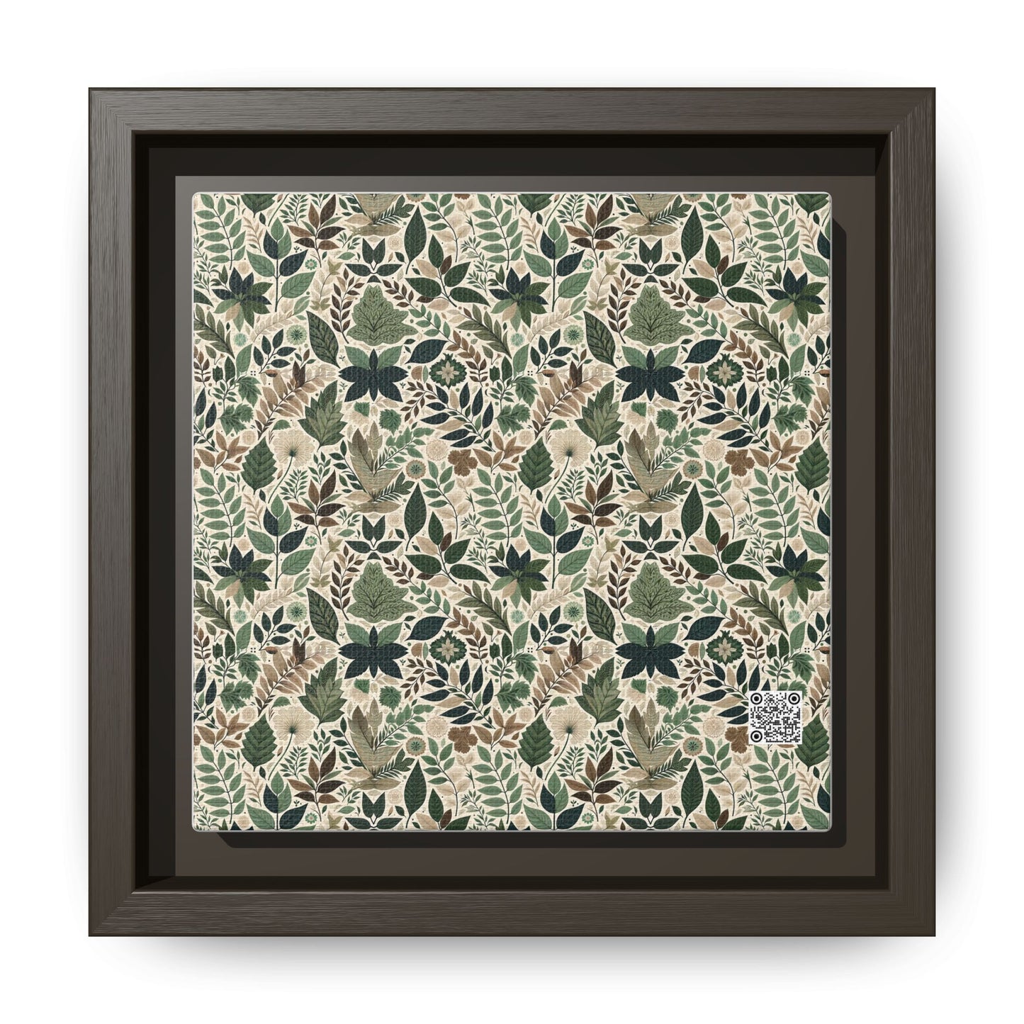 Streetwear Sustainability Environmentally Conscious Streetwear with a Natural Aesthetic Matte Canvas, Framed (multi-color) - 8404 Design-57 B