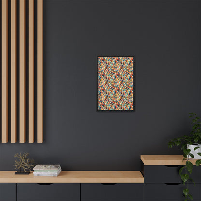 Digital Artistic Expression Artistic Streetwear Matte Canvas, Framed (multi-Color) - 8404 Design-46 B