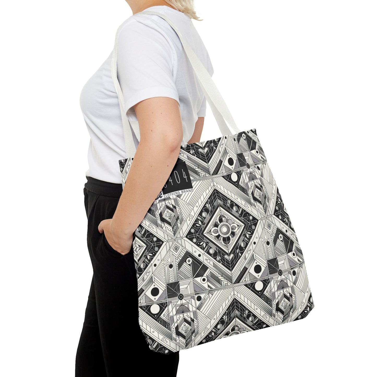 Tech Minimalism Minimalist Tech Tote Bag - 8404 Design-54