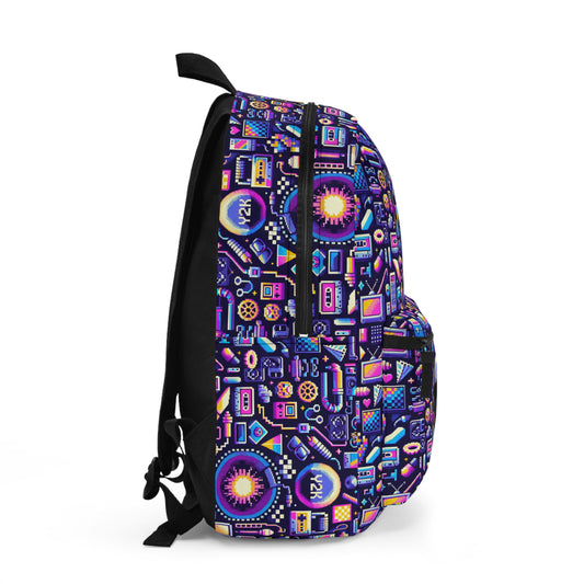 Digital Nostalgia Modern Retro Fusion Backpack - 8404 Design-64