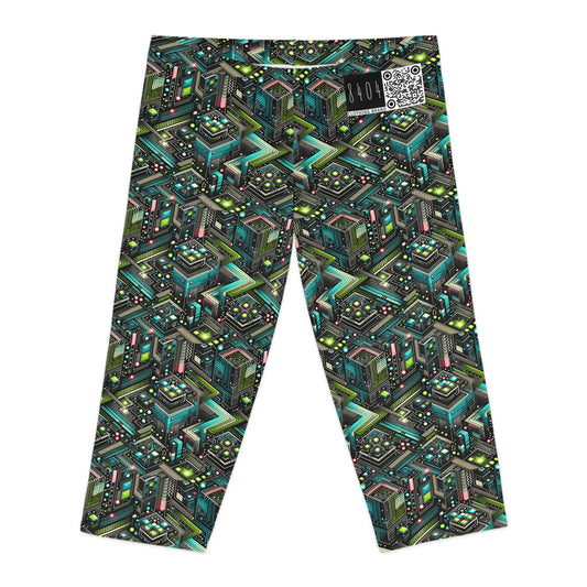Women's Capri Leggings (aop)