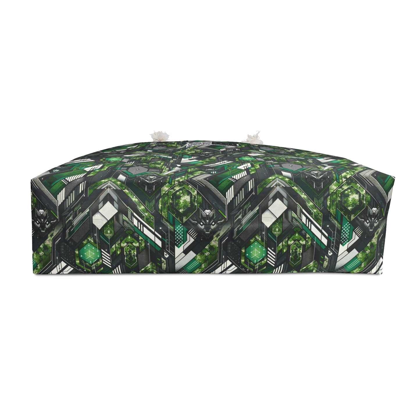 Tech Camo Fusion Tech-Forward Streetwear With a Futuristic Edge Weekender Bag - 8404 Design-58