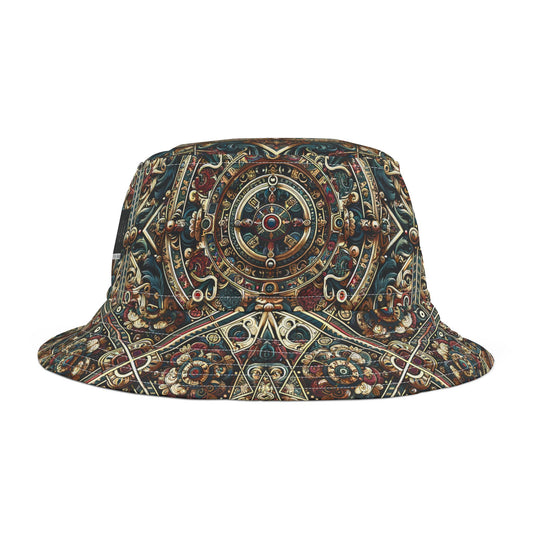 Urban Renaissance Historical Fusion With Street Edge Bucket Hat - 8404 Design-57