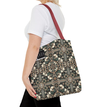 Cyber Garden Party Tech Garden Extravaganza Tote Bag - 8404 Design-66