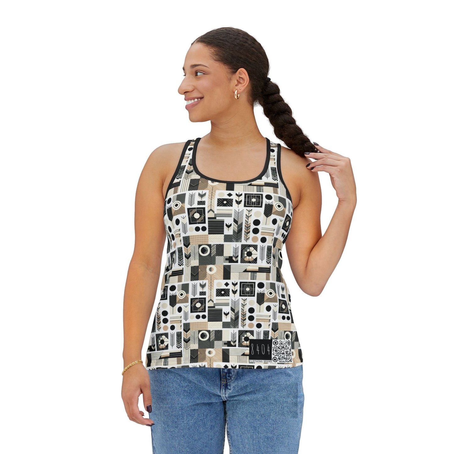 Elevated Athleisure Modern Sophistication With Sporty Elements Women's Tank Top - 8404 Design-57