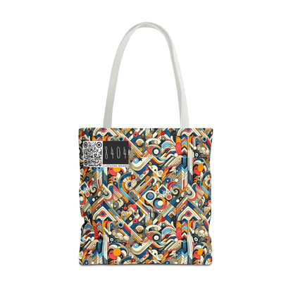 Abstract Graphic Art Modern Artistic Expression Tote Bag - 8404 Design-62