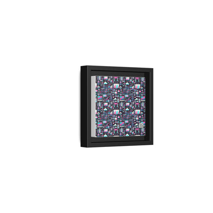 Digital Rebellion Youthful Streetwear with a Rebellious Digital Twist Matte Canvas, Framed (multi-color) - 8404 Design-71 B