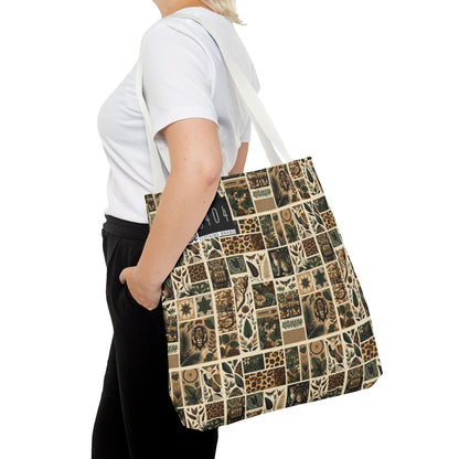 Streetwear Safari Urban Jungle Explorer Tote Bag - 8404 Design-51