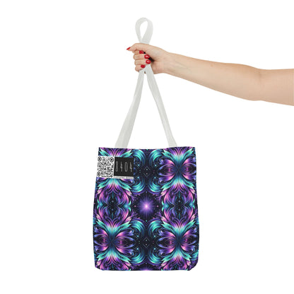Iridescent Dream Futuristic Tech Tote Bag - 8404 Design-60