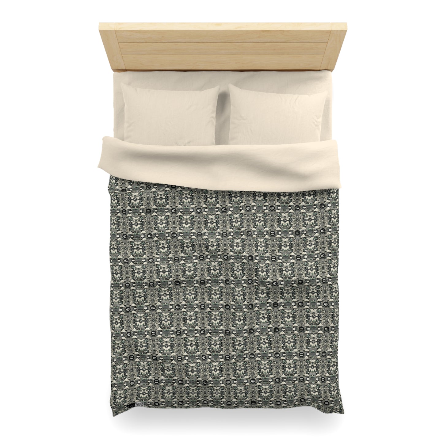Cyber Garden Party Tech Garden Extravaganza Microfiber Duvet Cover - 8404 Design-54