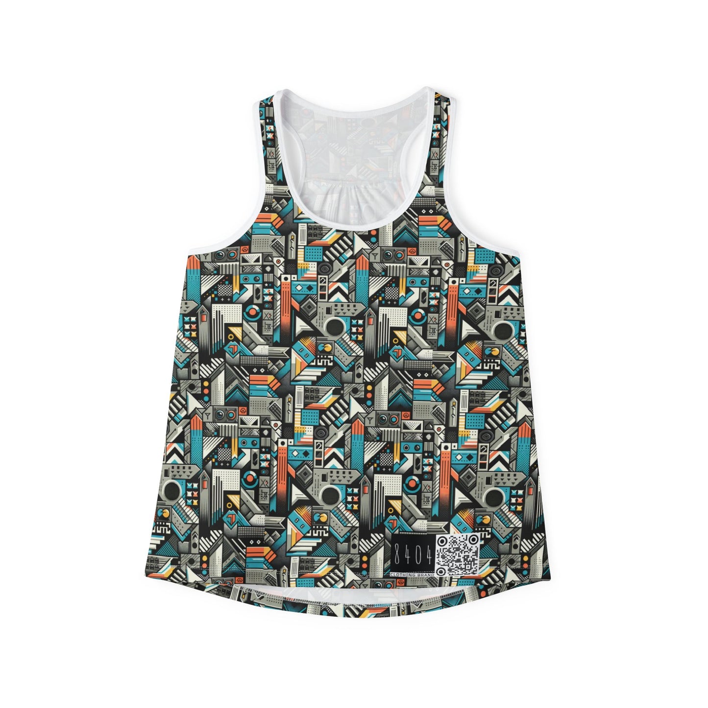 Digital Street Art Urban Street Style Women's Tank Top - 8404 Design-81