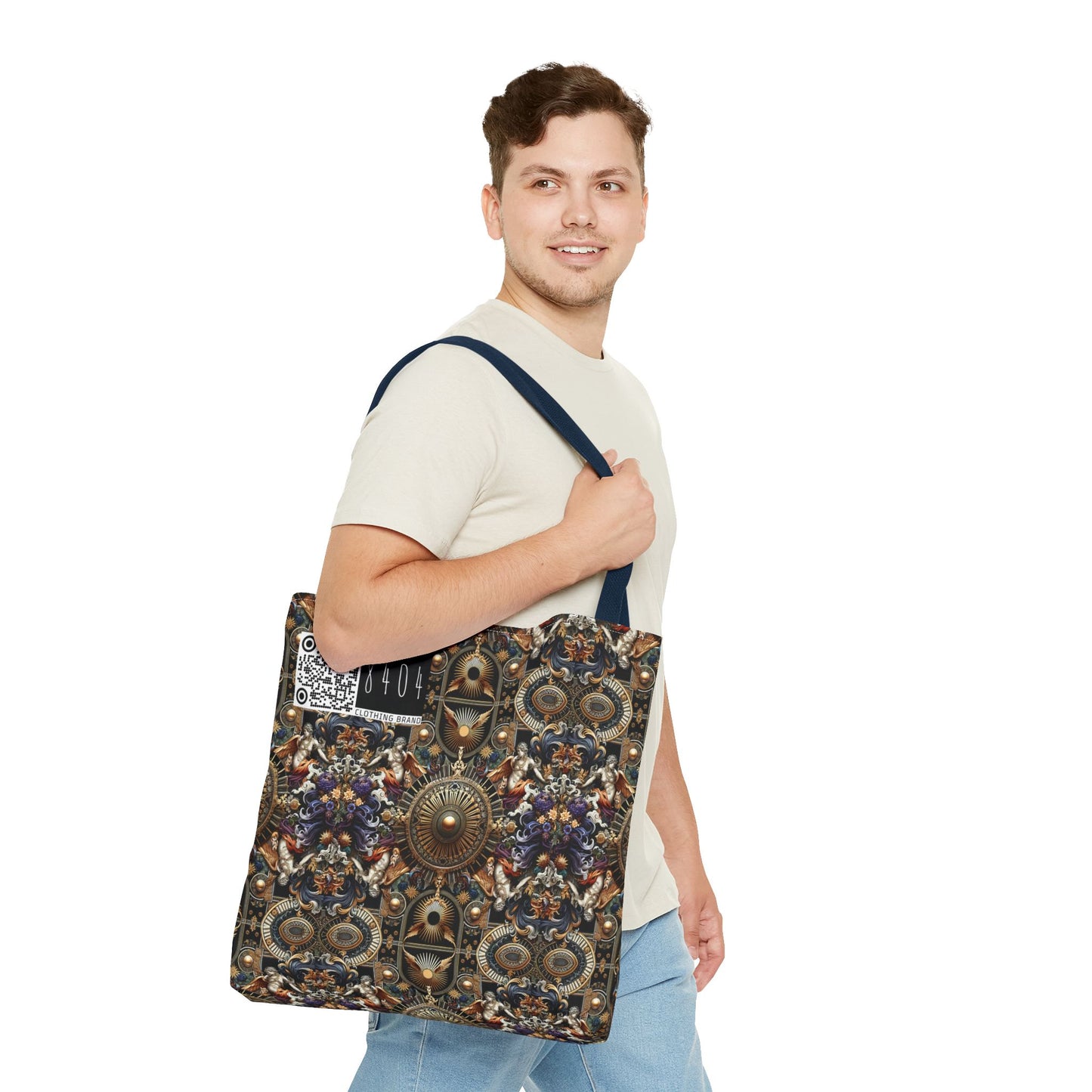 Digital Renaissance Luxurious Streetwear Inspired By Classical Art With a Modern Twist Tote Bag - 8404 Design-55