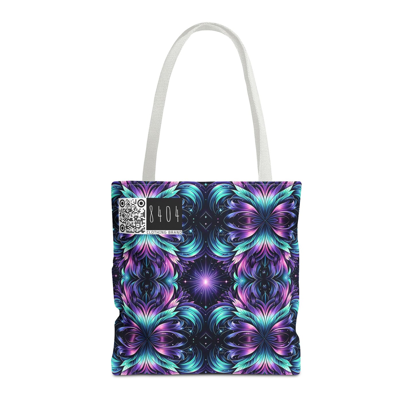 Iridescent Dream Futuristic Tech Tote Bag - 8404 Design-60