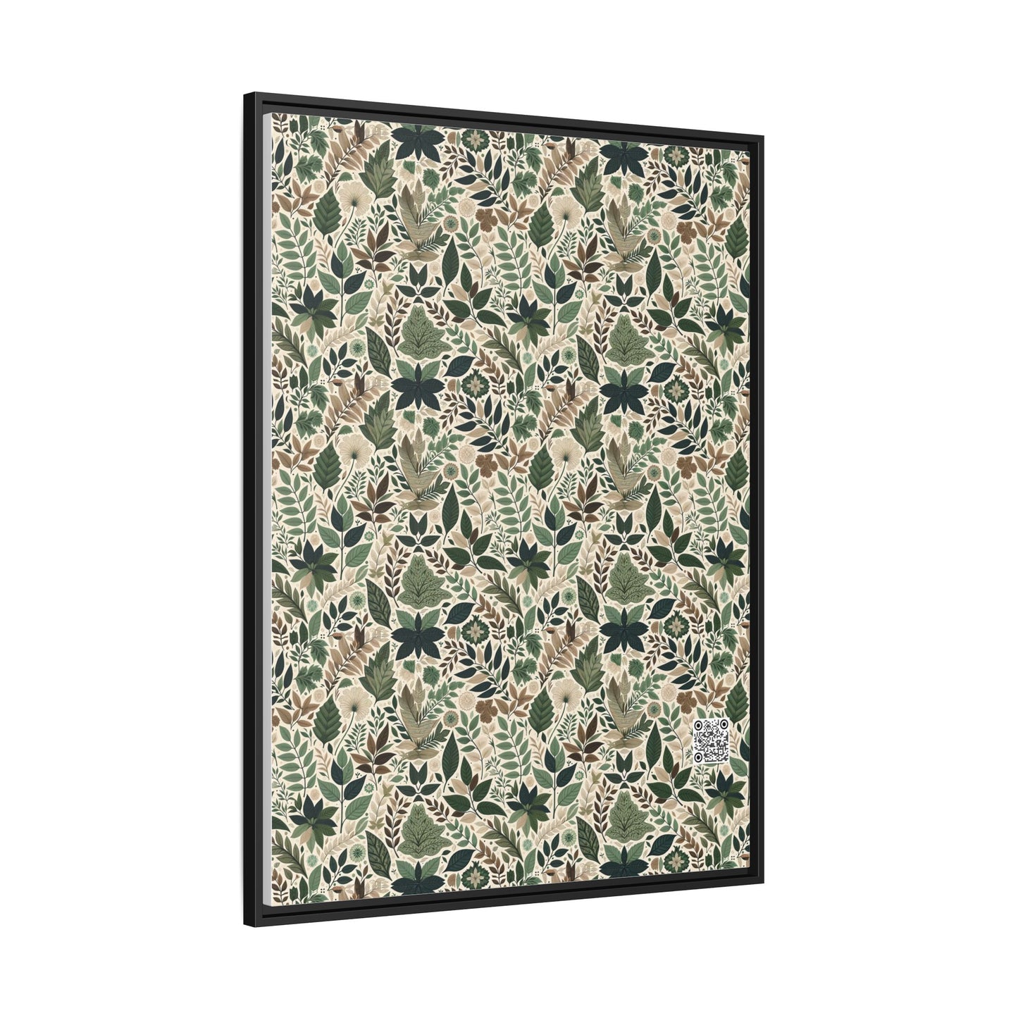 Streetwear Sustainability Environmentally Conscious Streetwear with a Natural Aesthetic Matte Canvas, Framed (multi-color) - 8404 Design-57 A