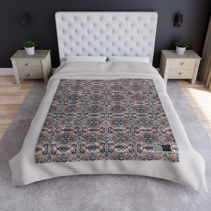 Crushed Velvet Blanket - 8404 Design-01