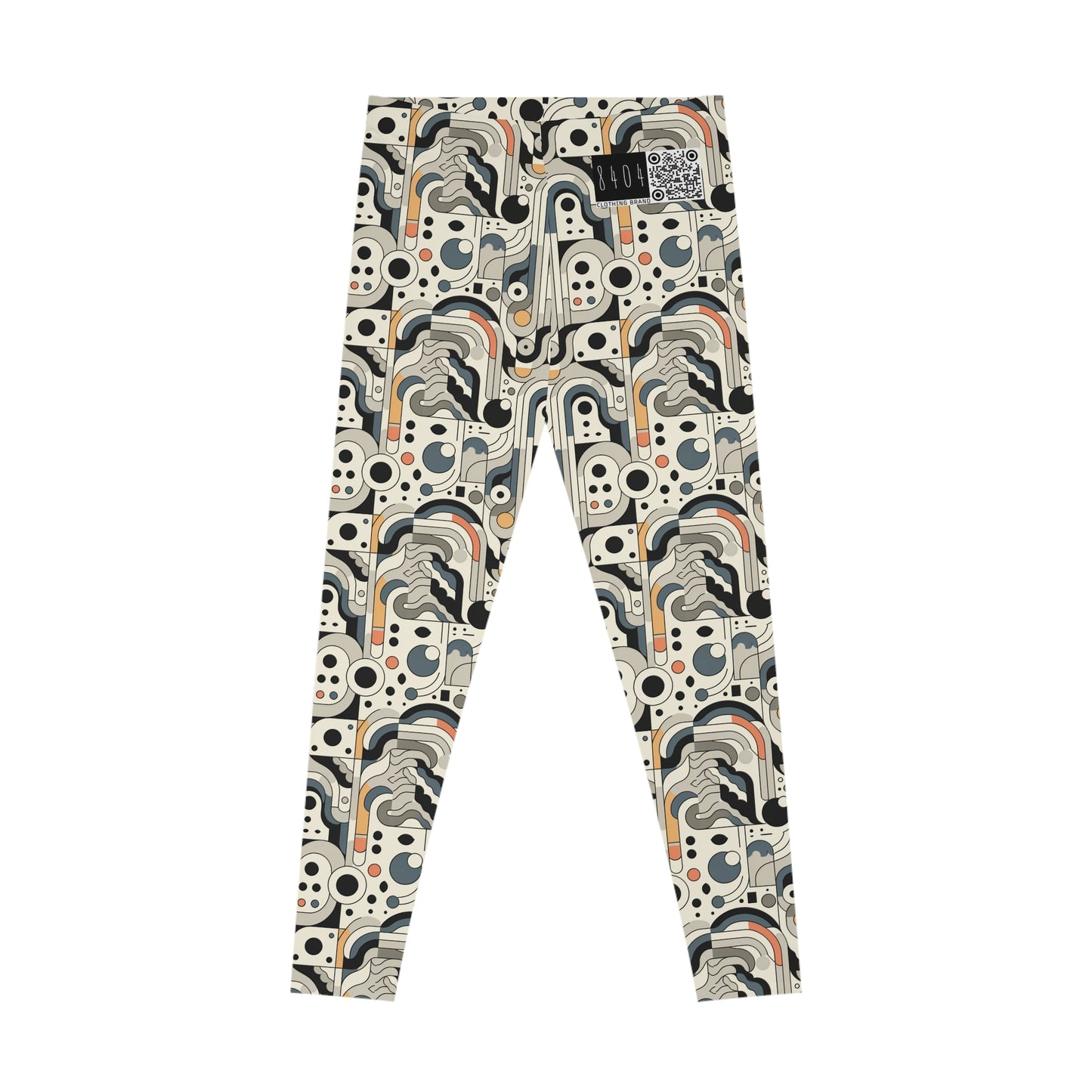 Modern Minimalism Minimalist Tech Stretch Leggings - 8404 Design-60