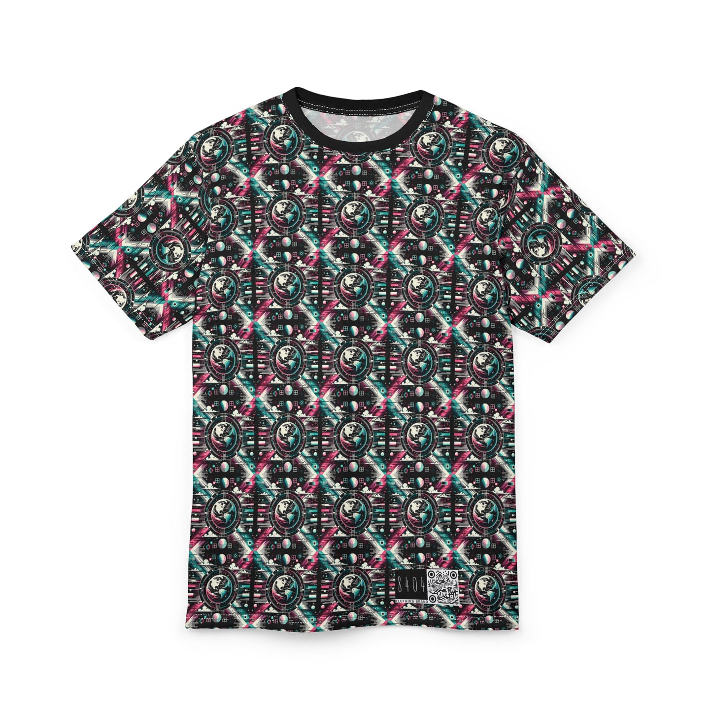 Digital Artistry Digital-native Streetwear Unisex Cut & Sew Tee - 8404 Design-62