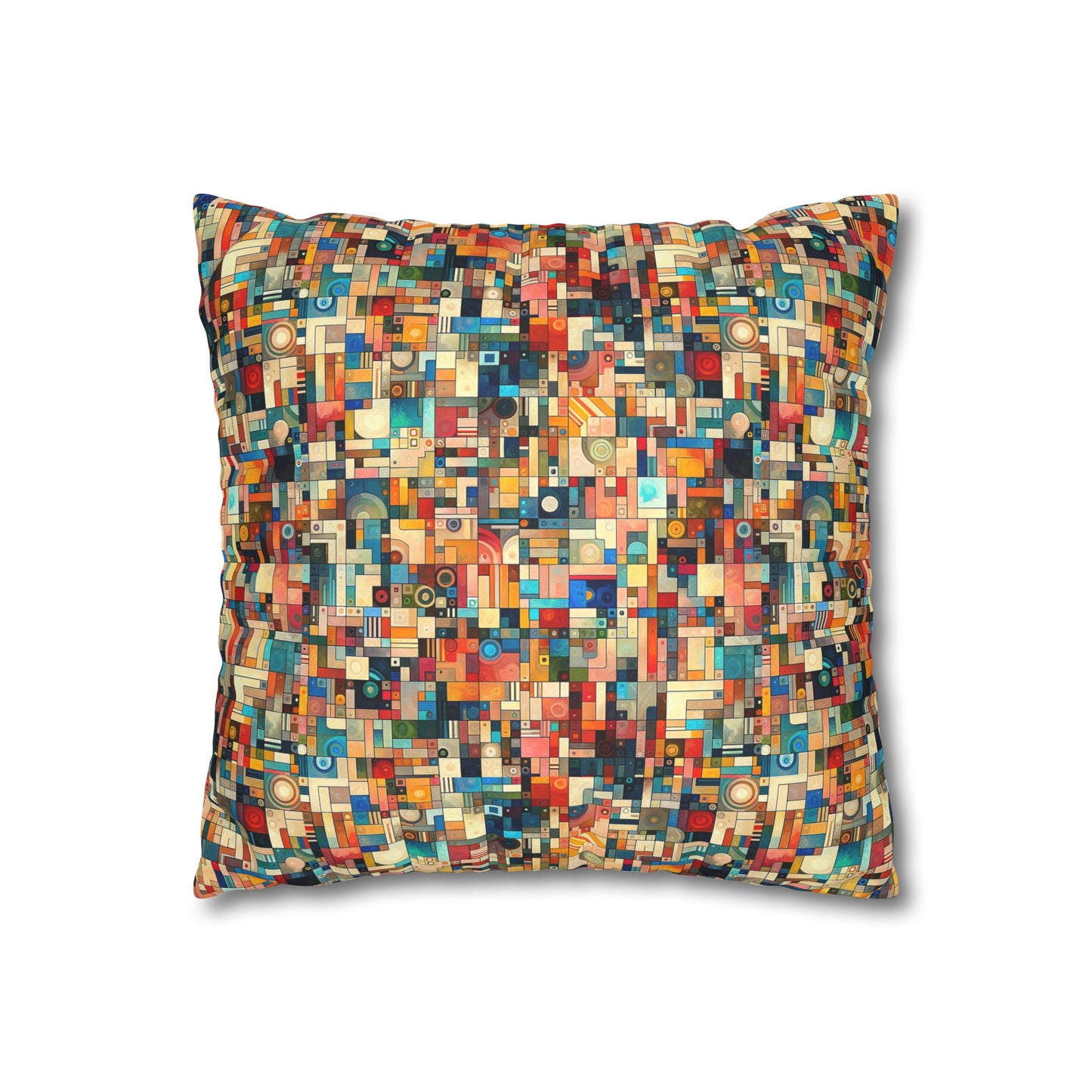 Digital Artistic Expression Artistic Streetwear Faux Suede Square Pillowcase - 8404 Design-46