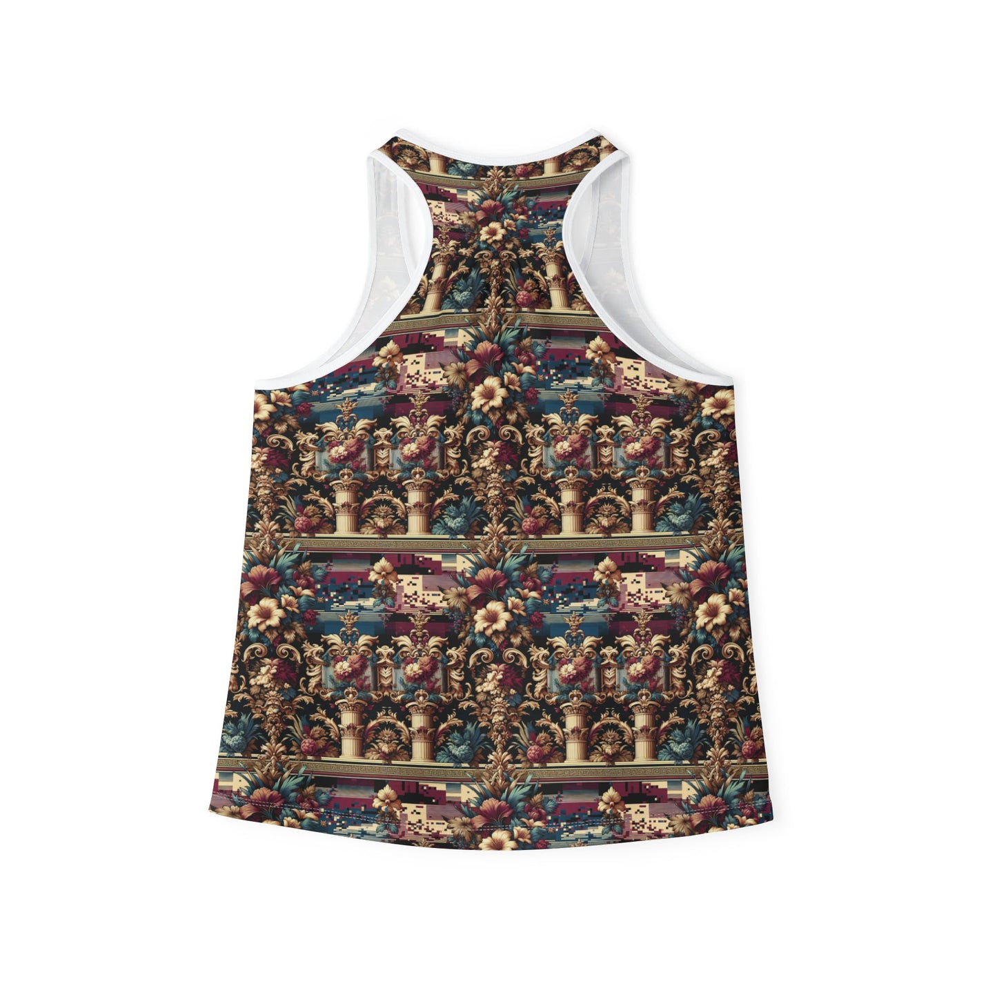 Digital Renaissance Modern Baroque Fusion Women's Tank Top - 8404 Design-58
