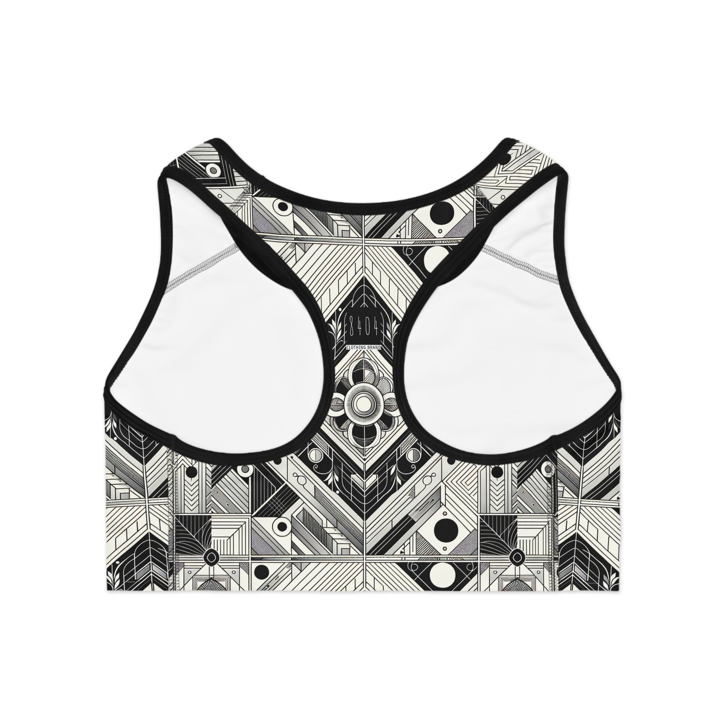 Tech Minimalism Minimalist Tech Sports Bra - 8404 Design-54