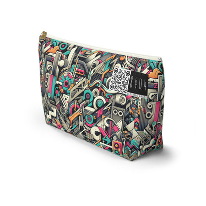 Digital Street Art Urban Street Style Accessory Pouch W T-bottom - 8404 Design-74