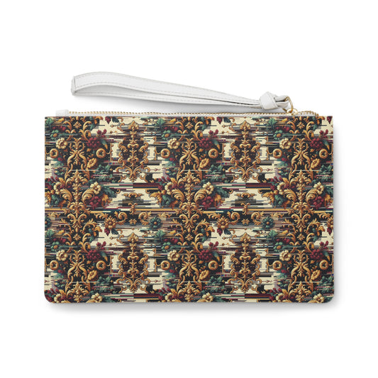 Digital Renaissance Modern Baroque Fusion Clutch Bag - 8404 Design-63