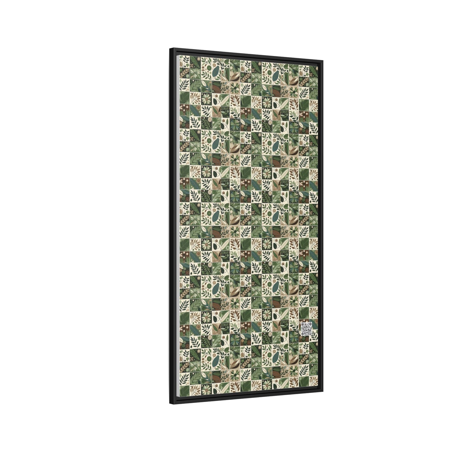 Streetwear Sustainability Environmentally Conscious Streetwear with a Natural Aesthetic Matte Canvas, Framed (multi-color) - 8404 Design-57 B