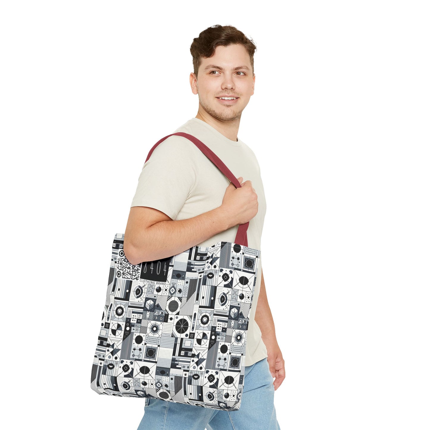 Digital Minimalism Minimalist Tech Tote Bag - 8404 Design-65