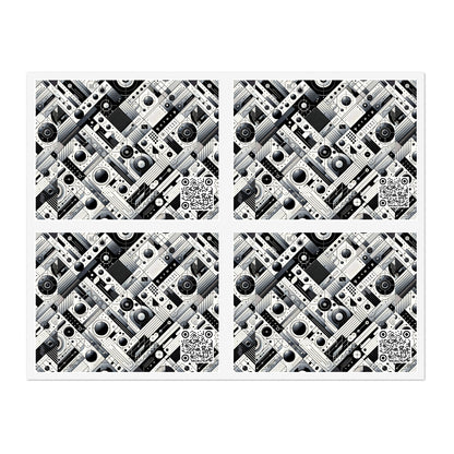 Digital Minimalism Minimalist Tech Sticker Sheets - 8404 Design-67