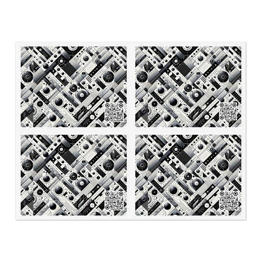 Digital Minimalism Minimalist Tech Sticker Sheets - 8404 Design-67