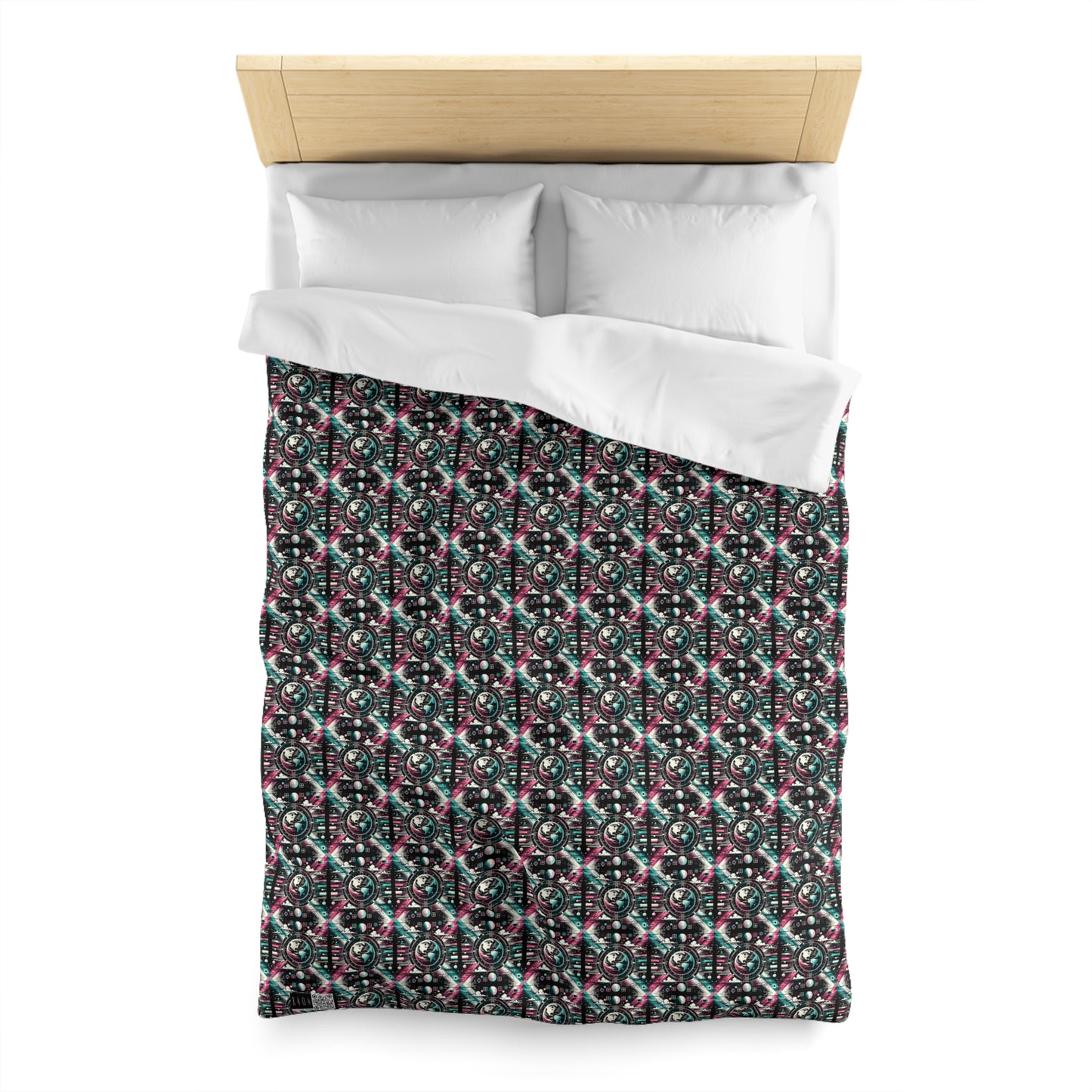Digital Artistry Digital-native Streetwear Microfiber Duvet Cover - 8404 Design-62