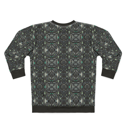 Tech Noir Tech-Forward Minimalism Sweatshirt - 8404 Design-52