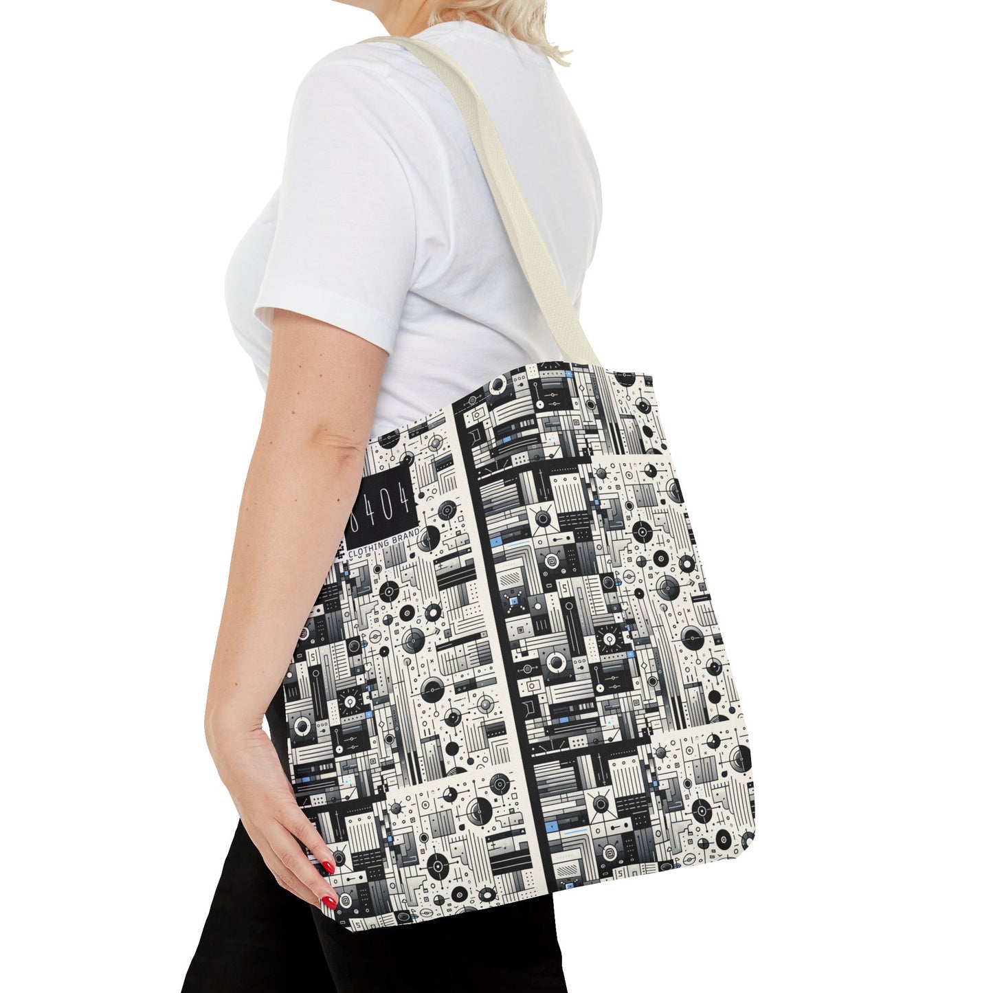 Digital Minimalism Minimalist Tech Tote Bag - 8404 Design-66