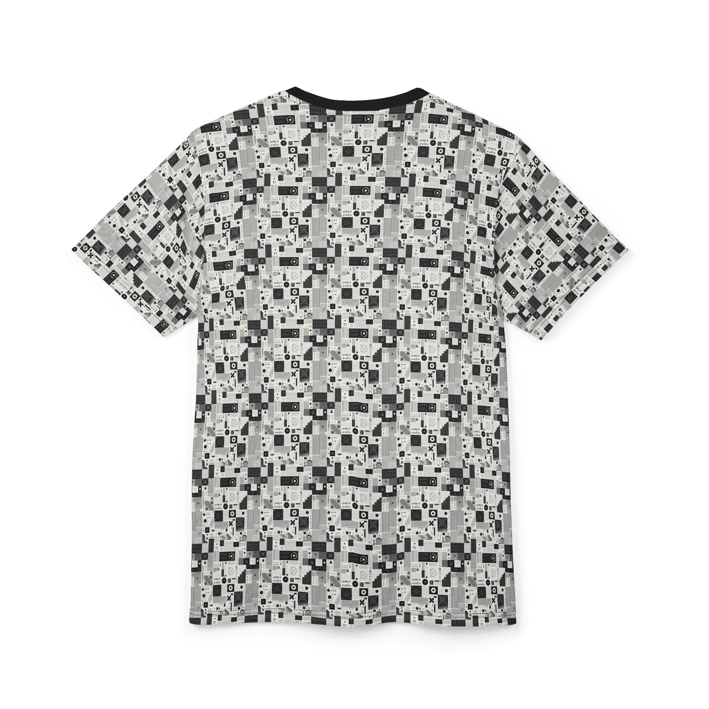 Digital Minimalism Minimalist Tech Unisex Cut & Sew Tee - 8404 Design-50