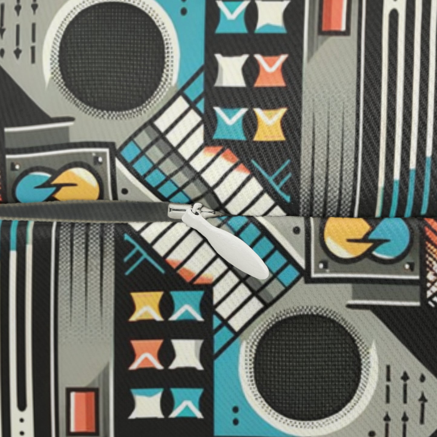 Digital Street Art Urban Street Style Spun Polyester Lumbar Pillow - 8404 Design-81 B