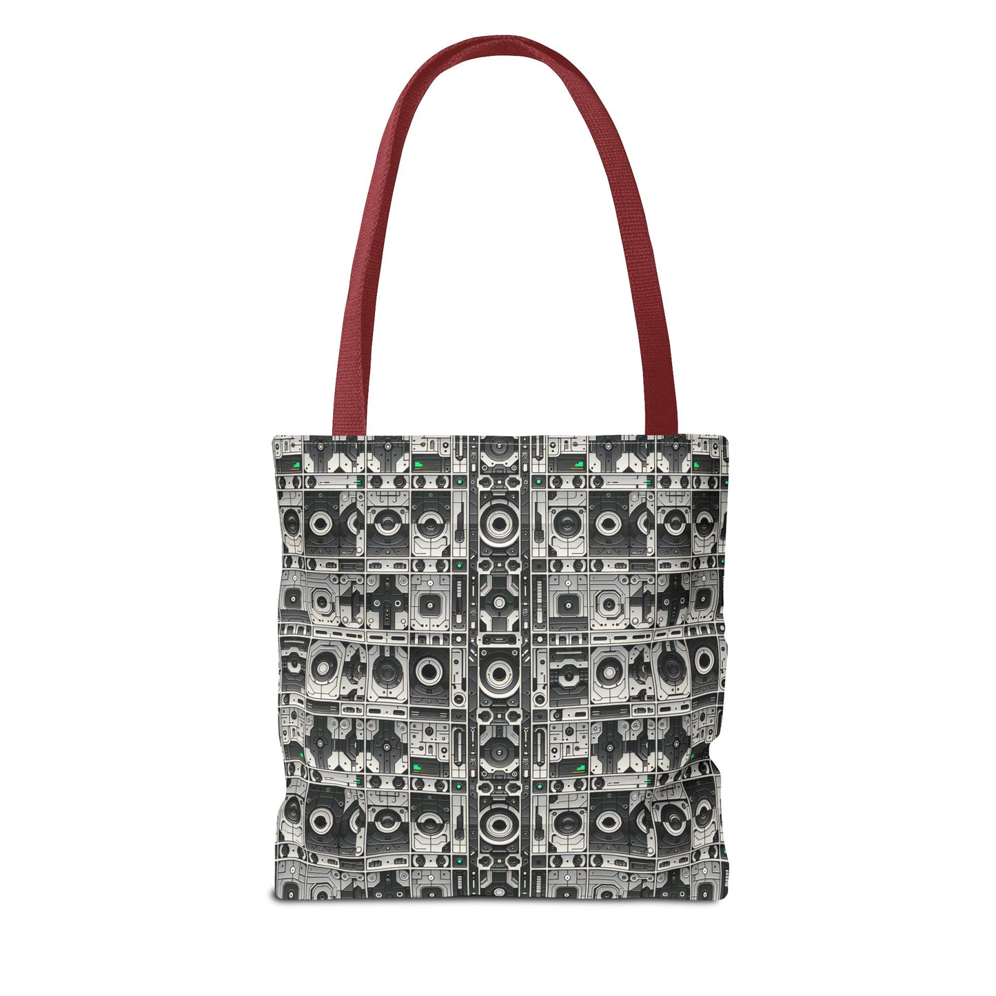 Tech Utility Aesthetics Tech-Forward Minimalism Tote Bag - 8404 Design-60