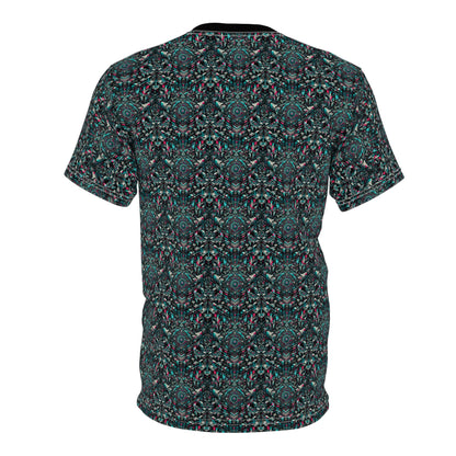 Digital Rebellion Tech-Inspired Streetwear Unisex Cut & Sew Tee - 8404 Design-54
