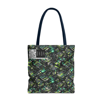 Tech-Infused Graphics Tech-Forward Streetwear Tote Bag - 8404 Design-47