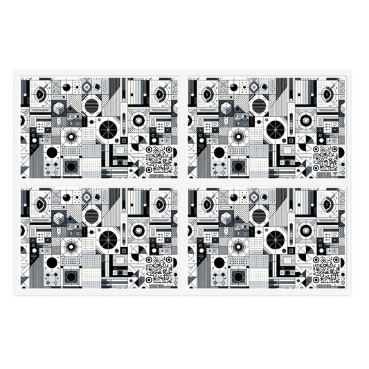 Digital Minimalism Minimalist Tech Sticker Sheets - 8404 Design-65