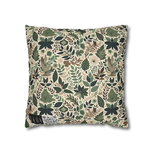 Streetwear Sustainability Environmentally Conscious Streetwear with a Natural Aesthetic Faux Suede Square Pillowcase - 8404 Design-57