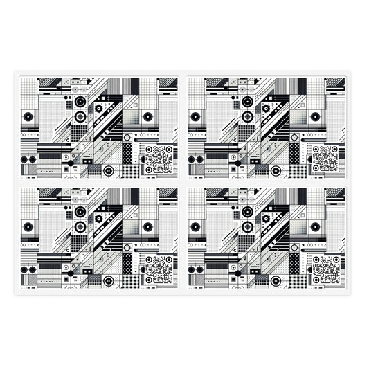 Digital Minimalism Minimalist Tech Sticker Sheets - 8404 Design-52