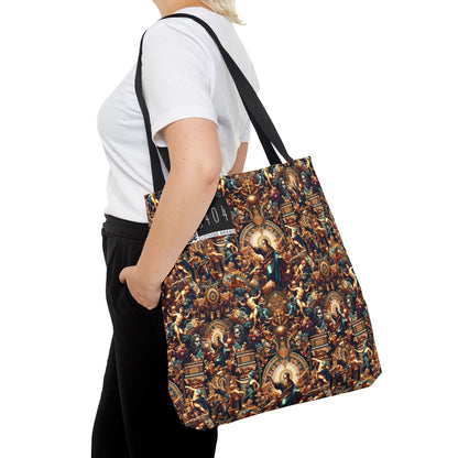 Digital Renaissance Luxurious Streetwear Inspired By Classical Art With a Modern Twist Tote Bag - 8404 Design-64
